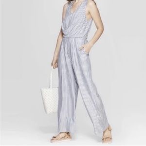 A New Day Jumpsuit Navy & White Target